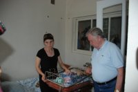 С беженкой из Цхинвала в городской клинической больнице Владикавказа