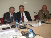 А.А.Лиханов, председатель Фонда П.Кендеров и вице-президент Фонда Г. Платиканов